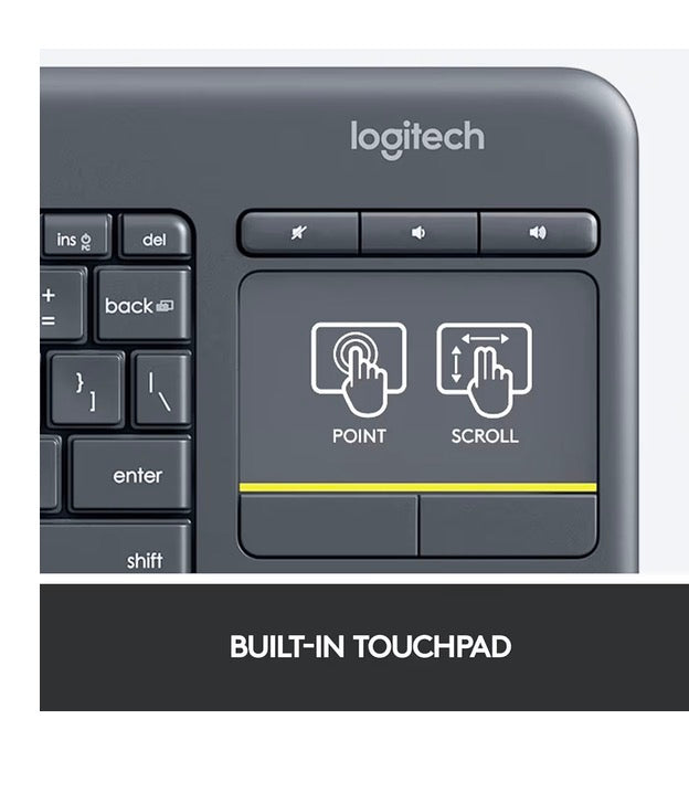 Logitech K400 Plus Wireless