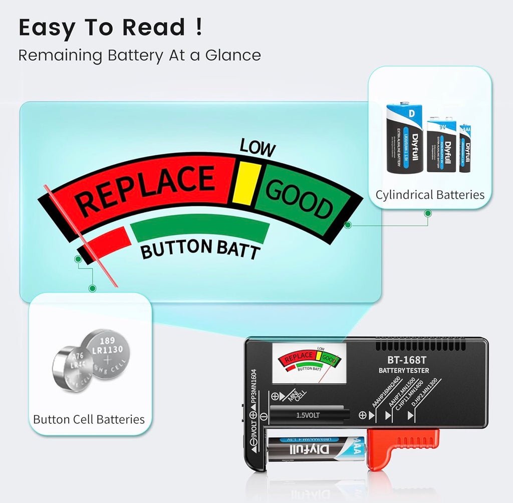 Magnetic Battery Tester