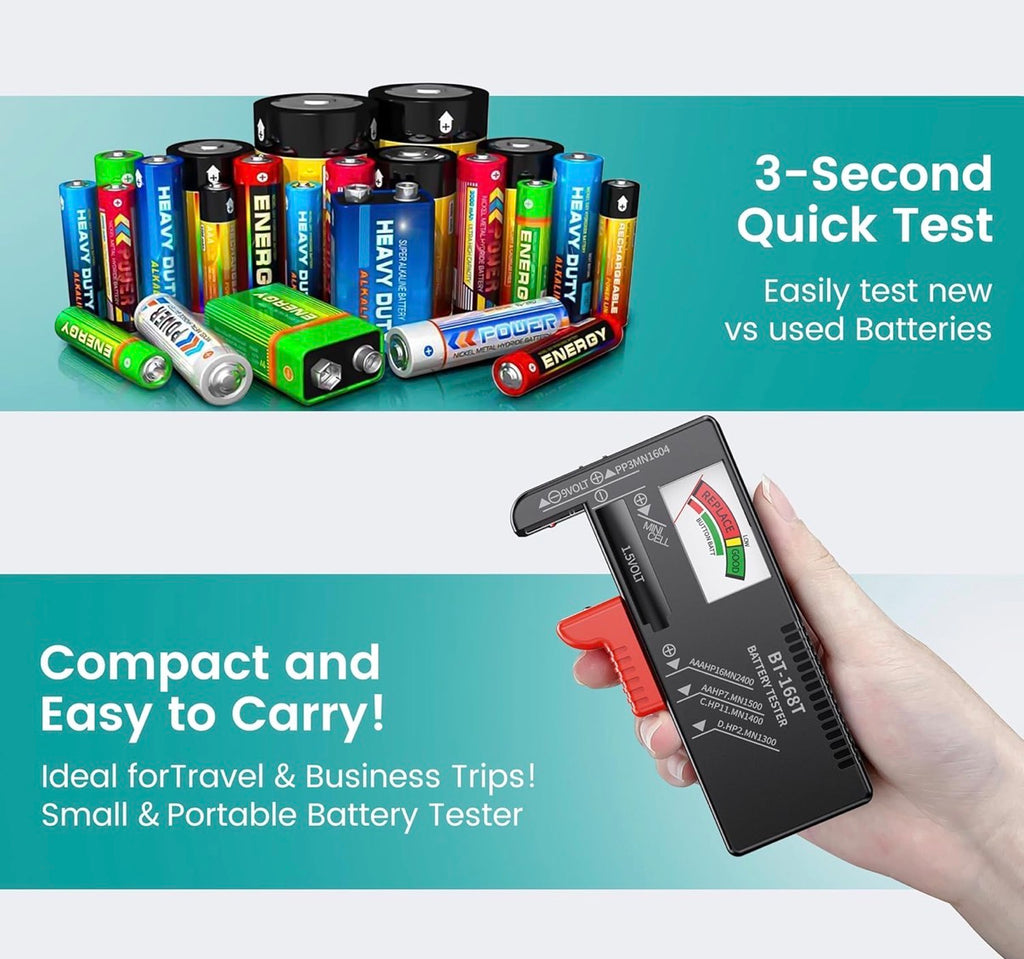 Magnetic Battery Tester