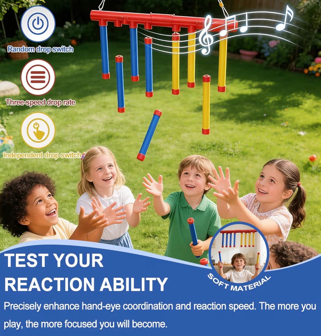 EVOCKAY 2026 Dual Player Reaction Stick Game