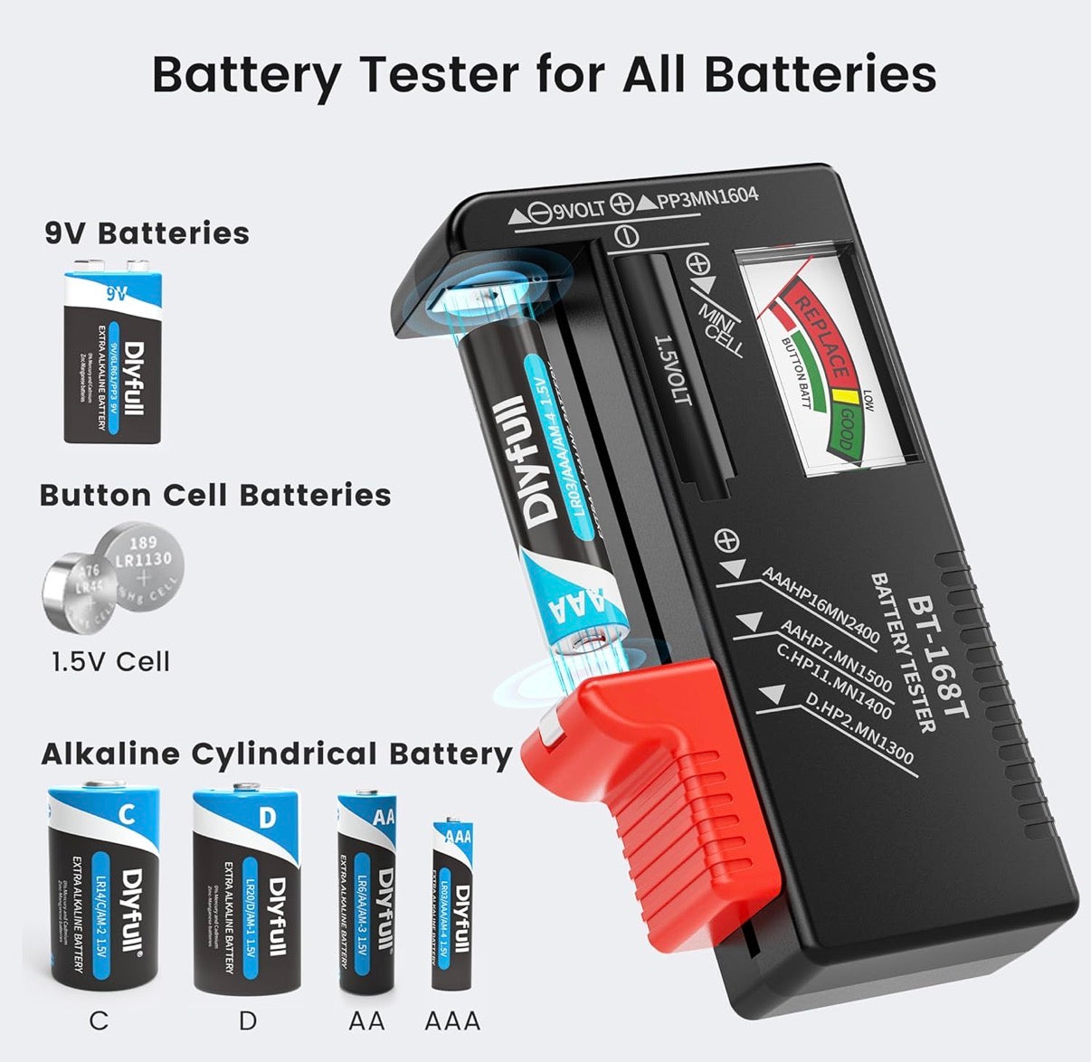Magnetic Battery Tester