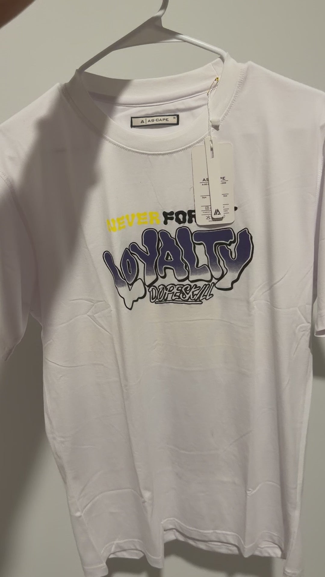 Never Forget Loyalty Graphic T-Shirt | Premium Streetwear Tee