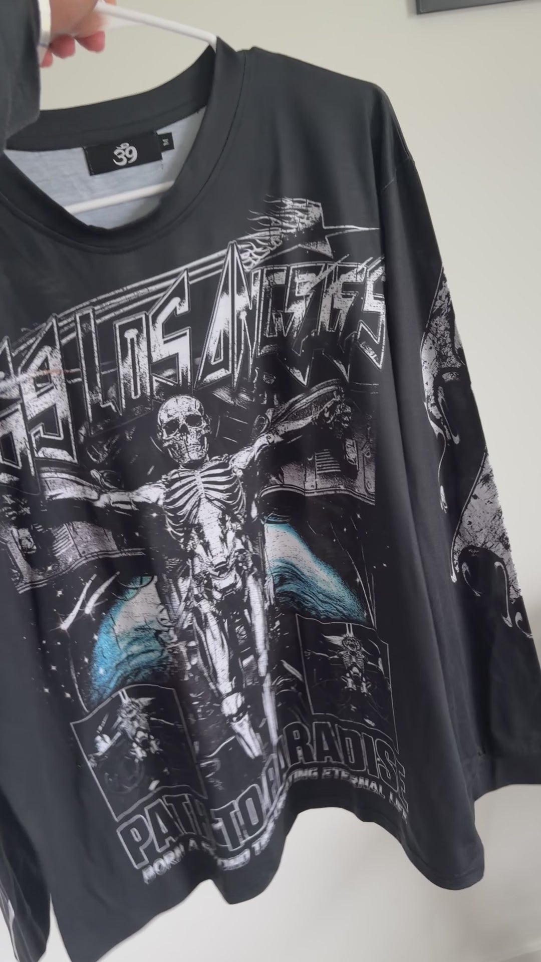 Los Angeles Path to Paradise Graphic Long Sleeve T-Shirt